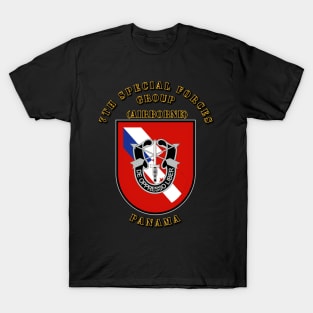 7th SFG – Panama – Flash with Text T-Shirt